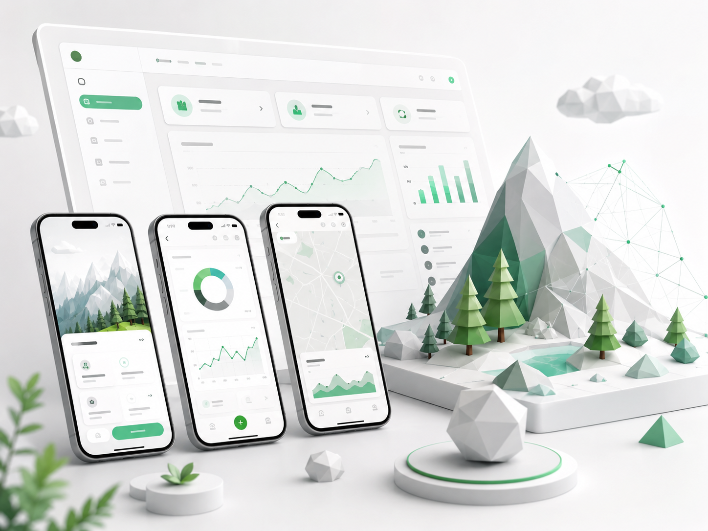 Applications mobiles, web et expériences 3D développées par Lowpoly